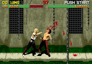 Mortal Kombat II (E) Screenshot 1